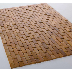 Ταπέτο Μπάνιου Ξύλινο Mosaic Texi 50 X 80 Bamboo