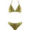 Gsecret Bikini Set Τριγωνάκι με Ενίσχυση Πράσινο C9007-14221
