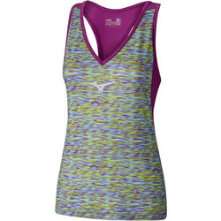 Mizuno Printed Tank Γυναικείο Αθλητικό T-Shirt Πολύχρωμο K2GA820589