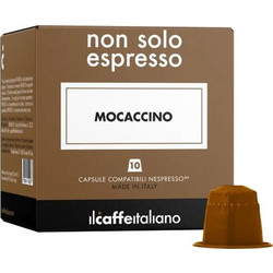 Il Caffe Italiano Κάψουλες Mocaccino Συμβατές με Μηχανή Nespresso 10τμχ