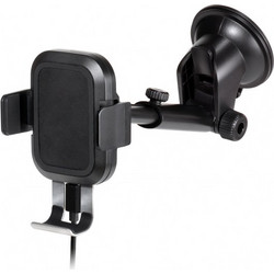 VIVANCO CAR HOLDER BUTLER PRO SUCTION CUP QI CHARGER