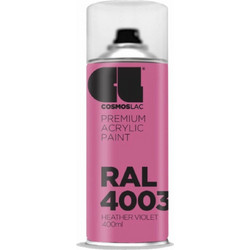 Cosmoslac Premium Acrylic Paint Σπρέι Βαφής Heather Violet RAL4003 Gloss 400ml