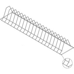 Πιατοθήκη καθιστή Ν 70cm χρώμιο