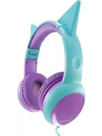 Gorsun Kids GS-E61V Ενσύρματα & Ασύρματα Bluetooth Παιδικά Ακουστικά On Ear Μωβ