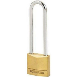 Masterlock - Λουκέτο συμπαγές μπρούτζινο 30mm μακρύλαιμο 64mm 130330112