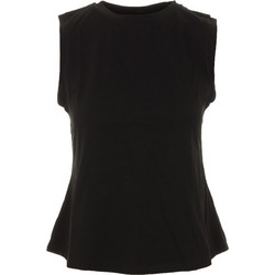 Kendall + Kylie Γυναικείο Καλοκαιρινό Top Βαμβακερό Μαύρο 1S1.042.005