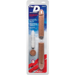 Doc Johnson The D Διπλό Dildo 41cm Caramel