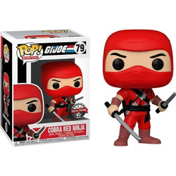 Funko Pop! Retro Toys GI Joe 79 Cobra Red Ninja Special Edition