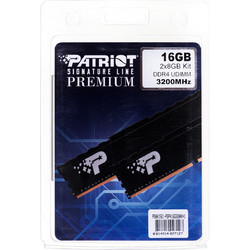 Patriot Signature Premium 16GB (2X8GB) DDR4 RAM 3200MHz