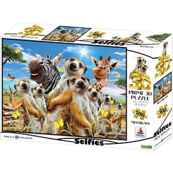 Puzzle Prime 3D Meerkats Selfie 500 Κομμάτια