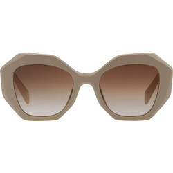 Prada PR 16WS VYJ0/A6 Γυναικεία Γυαλιά Ηλίου Τετράγωνα Κοκάλινα Καφέ με Καφέ Degradee Φακό