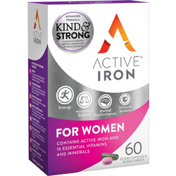 Bionat Active Iron for Women 30 Κάψουλες + 30 Ταμπλέτες