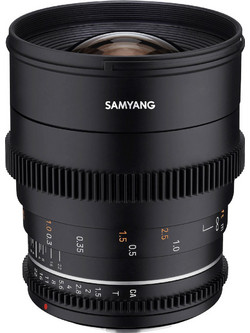 Samyang MF 24mm T1.5 VDSLR MK2 Fuji X