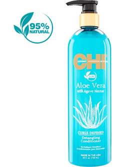 Chi Aloe Vera Curls Defined Φυτικό Conditioner για Όγκο & Επανόρθωση για Σγουρά Μαλλιά 739ml