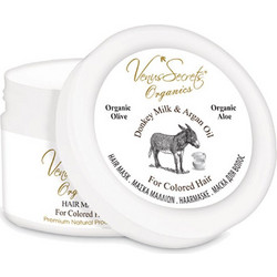 Venus Secrets Donkey Milk & Argan Oil Colored Μάσκα Μαλλιών για Προστασία Χρώματος & Ψαλίδα για Βαμμένα Μαλλιά 280ml