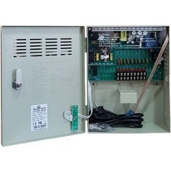 POWERTECH τροφοδοτικό CP1209-10A-B για CCTV-Alarm, DC12V 10A, 9 κανάλια