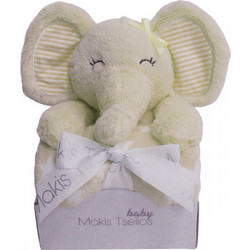ELEPHANT BEIGE ΔΙΑΚΟΣΜΗΤΙΚΟ ΚΟΥΚΛΑΚΙ ΜΕ ΚΟΥΒΕΡΤΑ