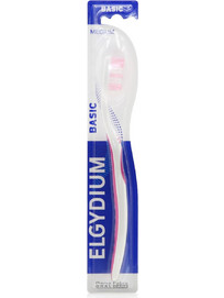 Elgydium Basic Soft Οδοντόβουρτσα Ροζ