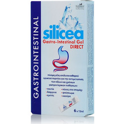 Hubner Silicea Gastro-Intestinal Gel Direct Πεπτικό Βοήθημα 6x15ml