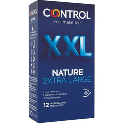 Control Feel Make Feel Nature XΧL Προφυλακτικά με Λιπαντικό 12τμχ