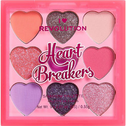 Makeup Revolution I Heart Revolution Heartbreakers Flamboyant Παλέτα Σκιών 5gr