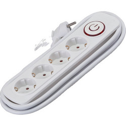 ΠΟΛΥΠΡΙΖΟ ΤΕΤΡΑΠΛΟ 2M H05VV-F 3X1.5MM+ΔΙΑΚΟΠΤΗ