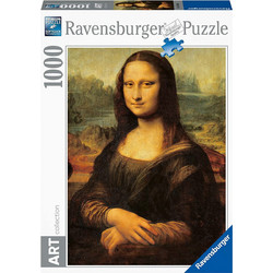 Puzzle Ravensburger Μόνα Λίζα Da Vinci 1000 Κομμάτια