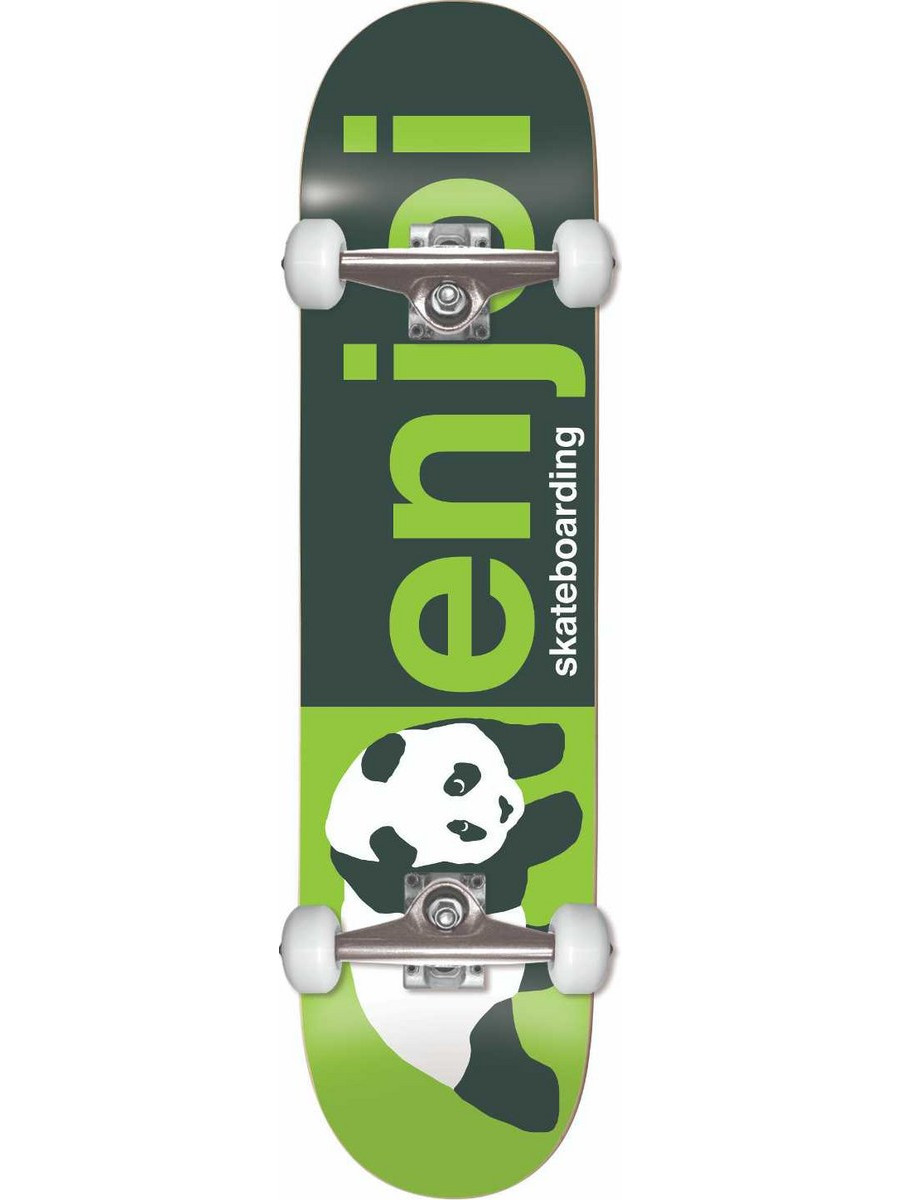 Enjoi Skateboard Half And Half FP Green 8