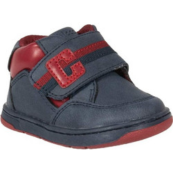 Chicco Παιδικά Μποτάκια Navy Μπλε Δερμάτινα με Σκρατς 66035-800