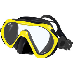 Beuchat 1Dive Μάσκα Θαλάσσης Κίτρινη 967325