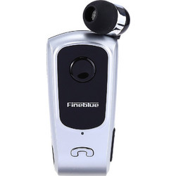 Fineblue F920 Ακουστικό Bluetooth In Ear Πέτου Silver