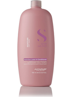 Alfaparf Semi di Lino Moisture Nutritive Leave In Conditioner Κρέμα για Επανόρθωση για Ξηρά Μαλλιά 1lt