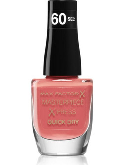 Max Factor Masterpiece Xpress 416 Feelin' Peachy Gloss Βερνίκι Νυχιών Quick Dry
