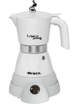 Ariete 1358 Ηλεκτρικό Μπρίκι Espresso 400W 4Cups Λευκό