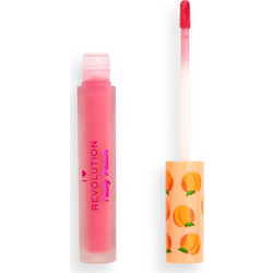 Makeup Revolution I Heart Revolution Tasty Peach Princess Long Lasting Matte Liquid Κραγιόν 2gr