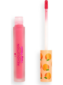 Makeup Revolution I Heart Revolution Tasty Peach Princess Long Lasting Matte Liquid Κραγιόν 2gr