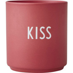 Design Letters: Ματ κύπελλο πορσελάνης Bone China Favourite cup ''ROSE KISS''