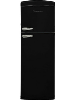 Morris MRS-31313B Retro Δίπορτο Ψυγείο 310lt No Frost Υ175.2xΠ60.5xΒ68.1cm Μαύρο