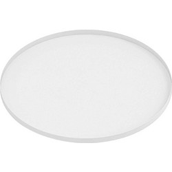 Δίσκος Στρογγυλός PT3536WH 39,5x1,5cm White Present Time Μέταλλο