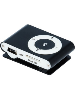 Mini + Earphones MP3 Player με Οθόνη LCD Μαύρο
