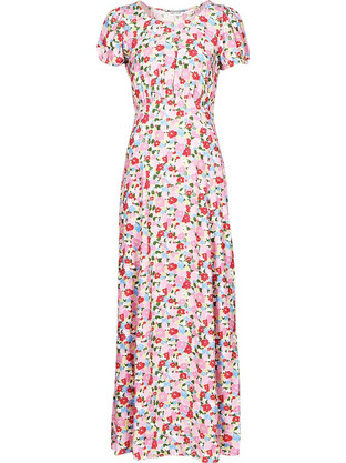 Naf Naf Mini Καλοκαιρινό Καθημερινό Φόρεμα SENR17-ROSALIA-ROSE