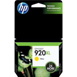 HP 920XL Yellow Μελάνι Εκτυπωτή Inkjet CD974AE
