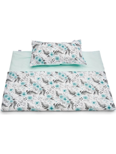 Παπλωματοθήκη Μέντα Floral 135x100cm +2 Δώρα