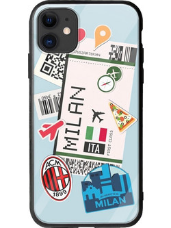 Θήκη Ticket To Milan iPhone 11 Groove TPU (Tempered Glass και TPU)