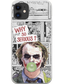 Θήκη Why So Serious iPhone 11 Flexible TPU (Διάφανη Σιλικόνη)
