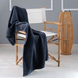 Ξενοδοχειακή Πετσέτα Πισίνας Vat Dyed 450gr 80x160cm Joli Ανθρακί