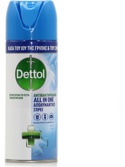Dettol All in One Disinfectant Crisp Linen Spray 400ml