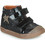 GBB Lemana Παιδικά Μποτάκια Μαύρα Suede με Σκρατς AG203-11