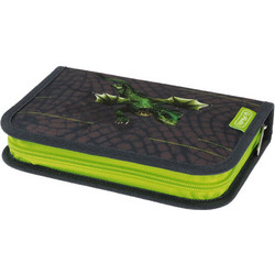 Herlitz Dragon Quest Κασετίνα Γεμάτη Γκρι 50038220