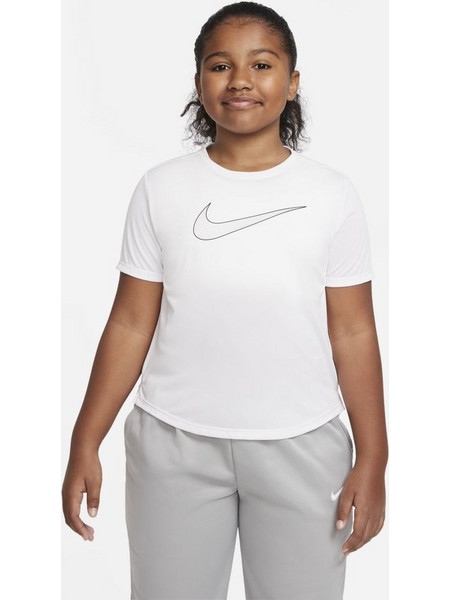 Nike Dri-FIT One Παιδικό Κοντομάνικο (DD7639-100) Λευκό